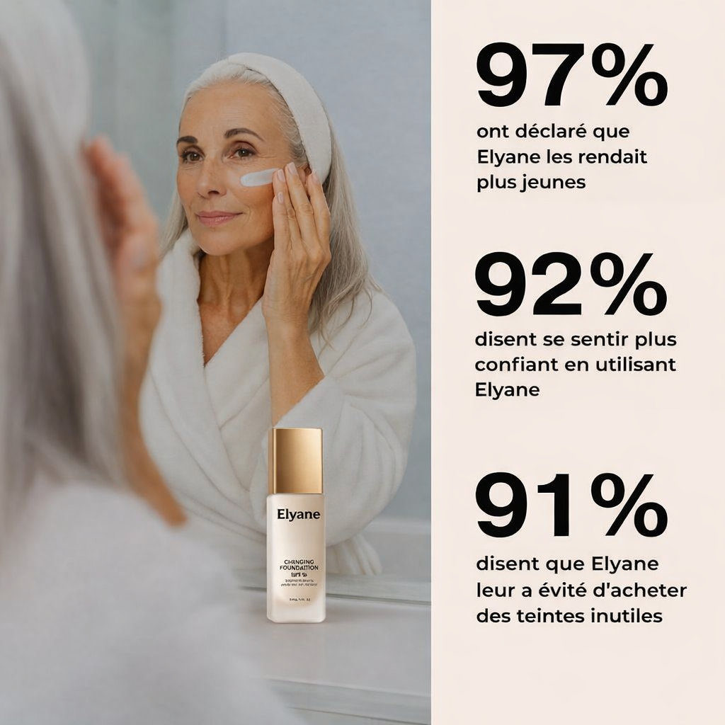 Le fond de teint qui s'oxyde pas.