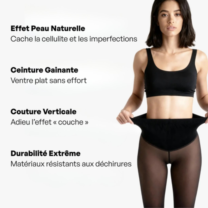 Leggings lissants thermo-sculptants