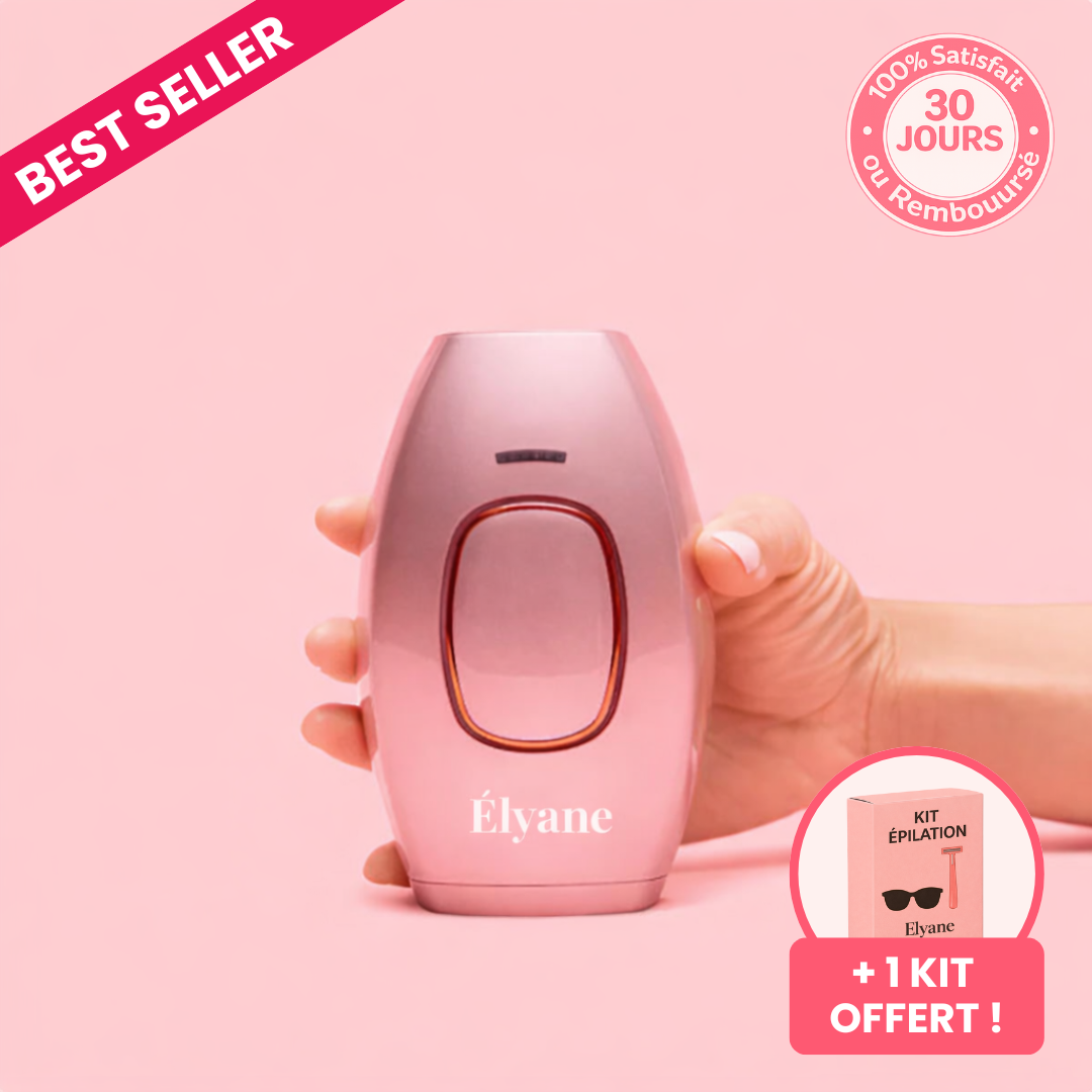 Épilateur Élyane™ IPL  Appareil d’épilation à lumière pulsée