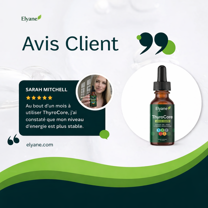 Gouttes de soutien thyroïdien ThyroCore™