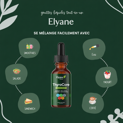 Gouttes de soutien thyroïdien ThyroCore™