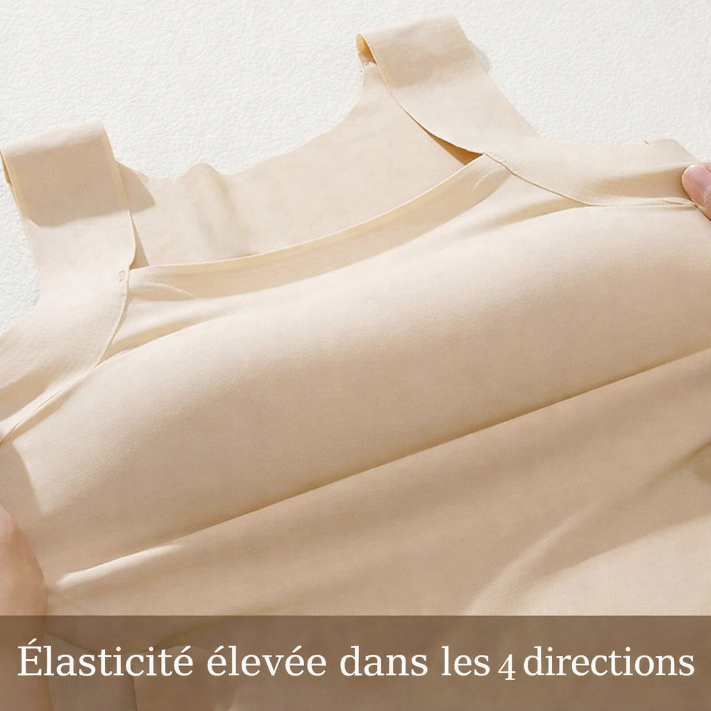 Débardeur sculptant avec soutien-gorge intégré