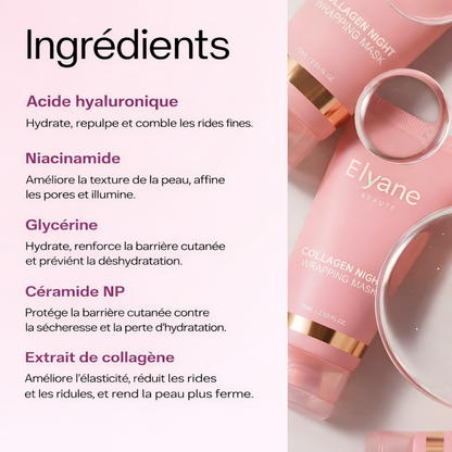 Masque bio-collagène + Pinceau
