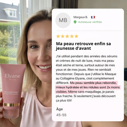 Masque bio-collagène + Pinceau