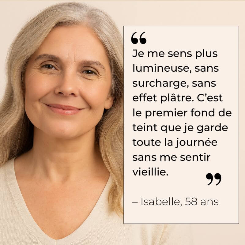 Le fond de teint qui s'oxyde pas.