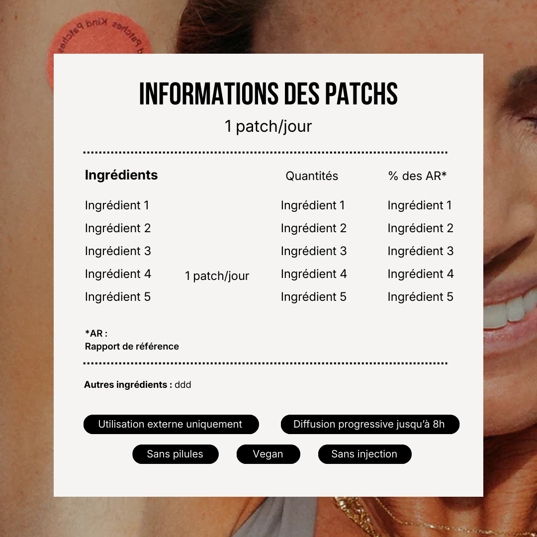 PATCH ELYANE - COUPE FAIM