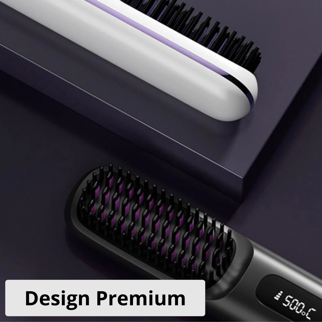 La PREMIÈRE brosse de coiffage intelligente pour cheveux courts